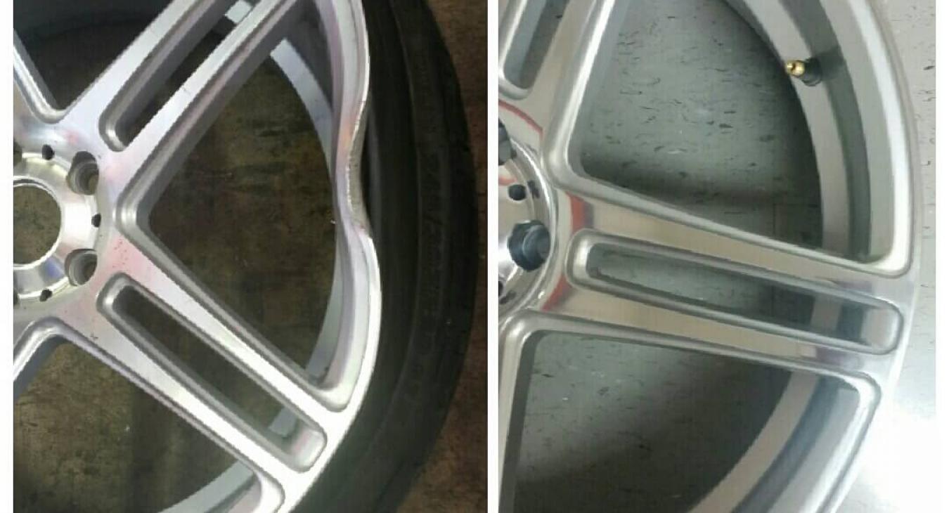 Bent Wheel Repair