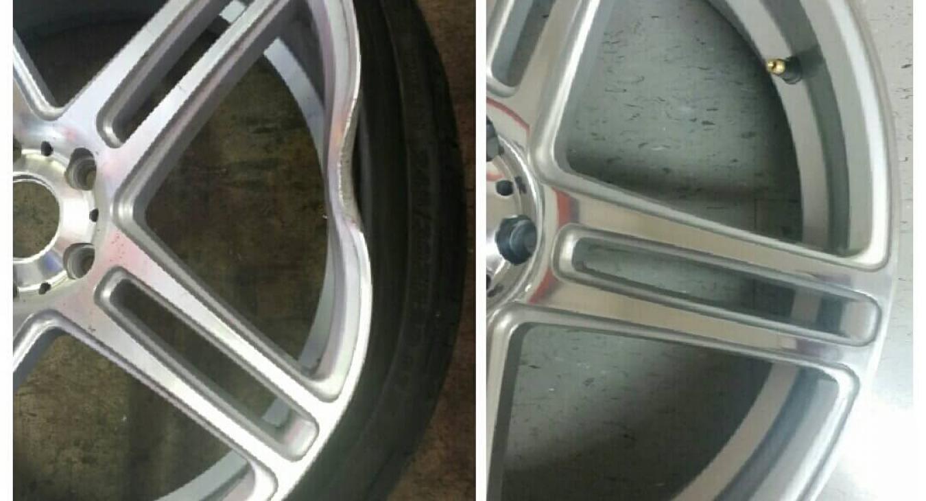 Bent Wheel Repair