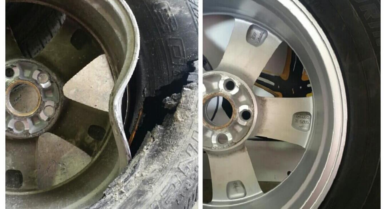 Bent Wheel Repair