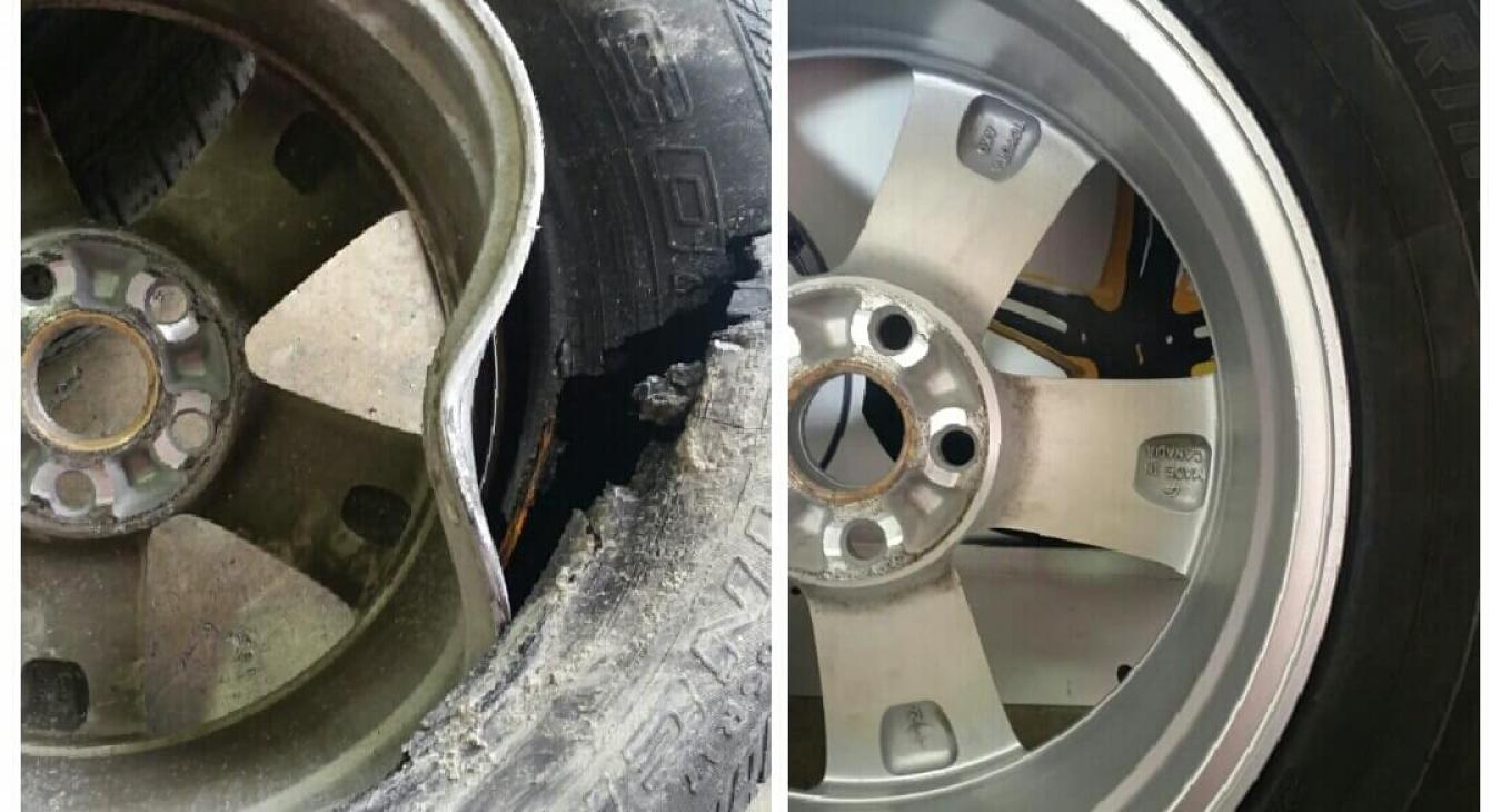 Bent Wheel Repair