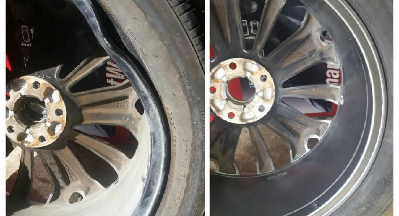 Bent Wheel Repair