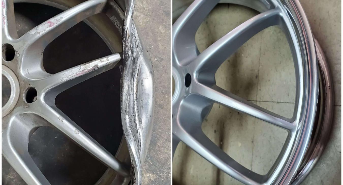 Bent Wheel Repair