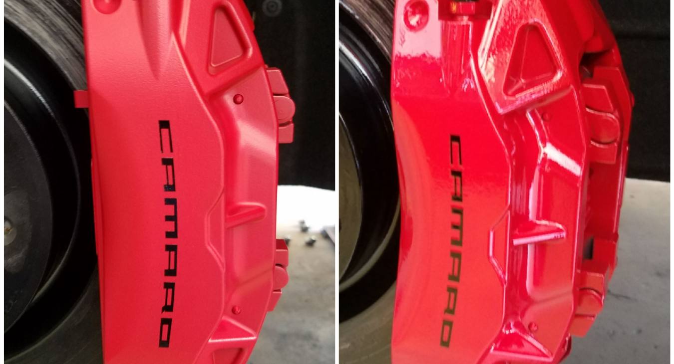 Caliper Painting Camaro 2020