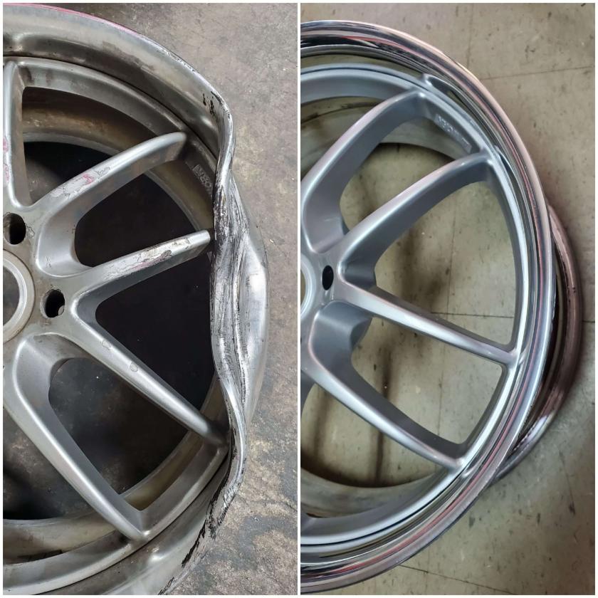 Bent Wheel Repair