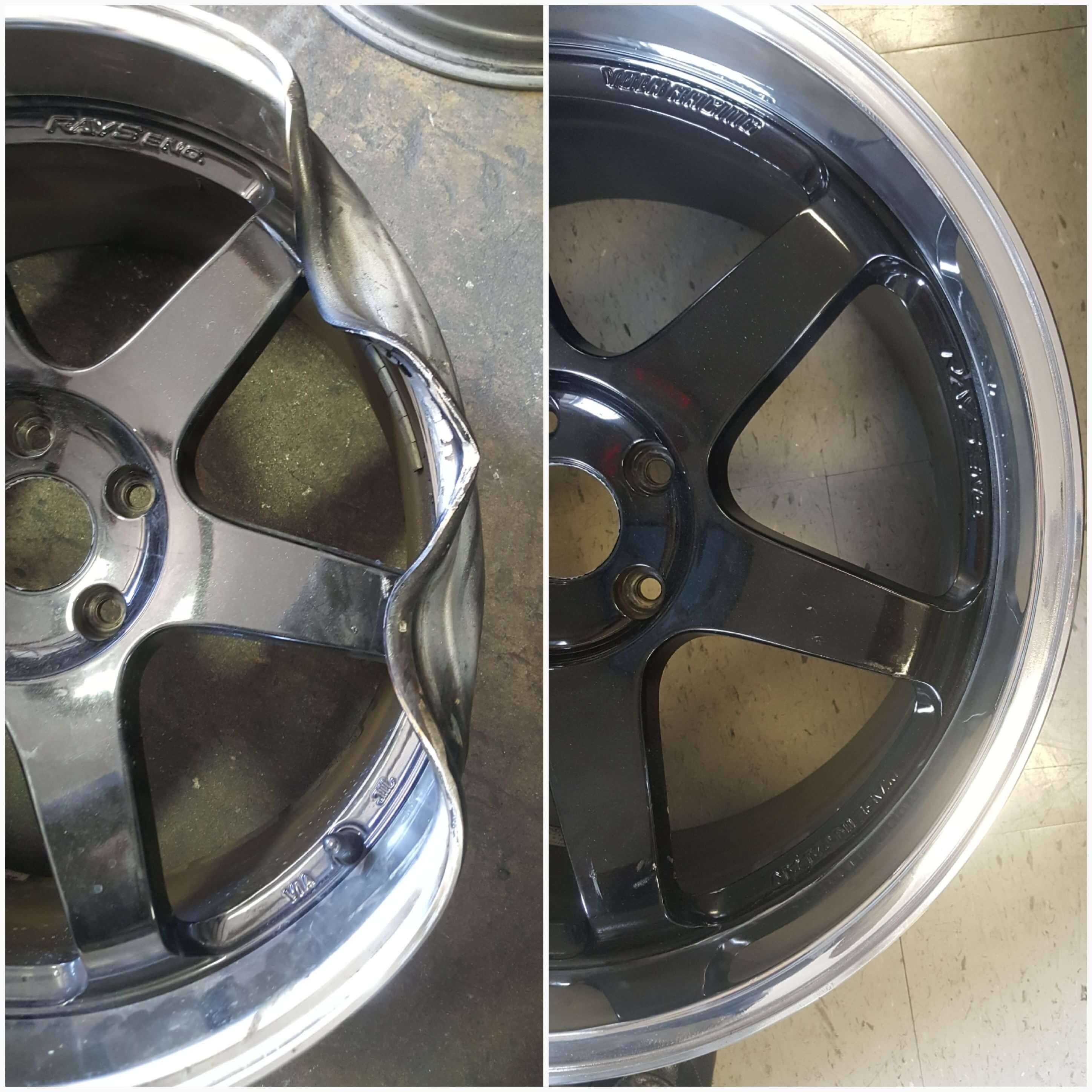 Bent Wheel Repair