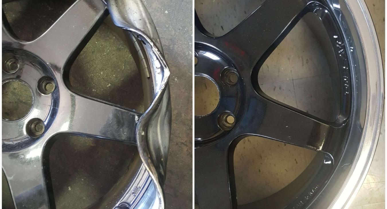 Bent Wheel Repair